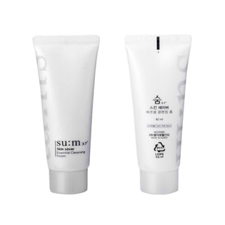 [ xả lỗ ] Sữa rửa mặt làm sáng da SU:M 37 (40g), sữa rửa mặt sum hàn quốc(date ngắn)