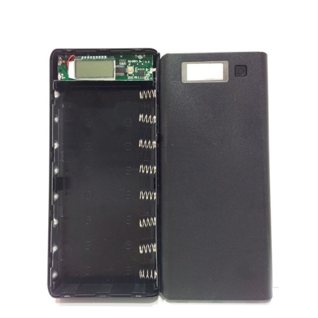 Box sạc dự phòng 8 cell ( ko kèm pin ) có màn hình LCD