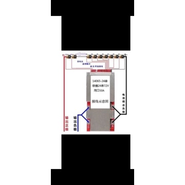 Mạch BMS bảo vệ pin 4s12v, 8s 24v, 16s 48v, 20s60v, 24s 72v