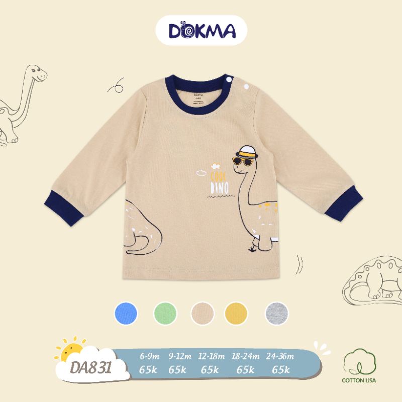 Áo bé trai cài vai DA831