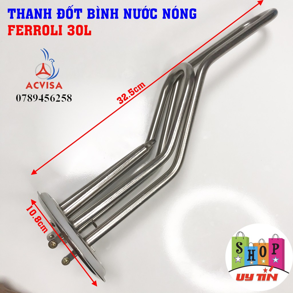 Thanh Đốt Bình Nước Nóng Ferroli Loại Bình 30 Lít