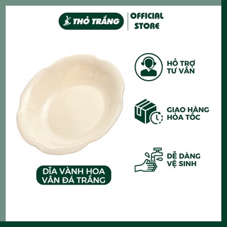 Combo Dĩa Vành Hoa Vân Đá Nhựa Melamine Cao Cấp Fataco Việt Nam đủ size