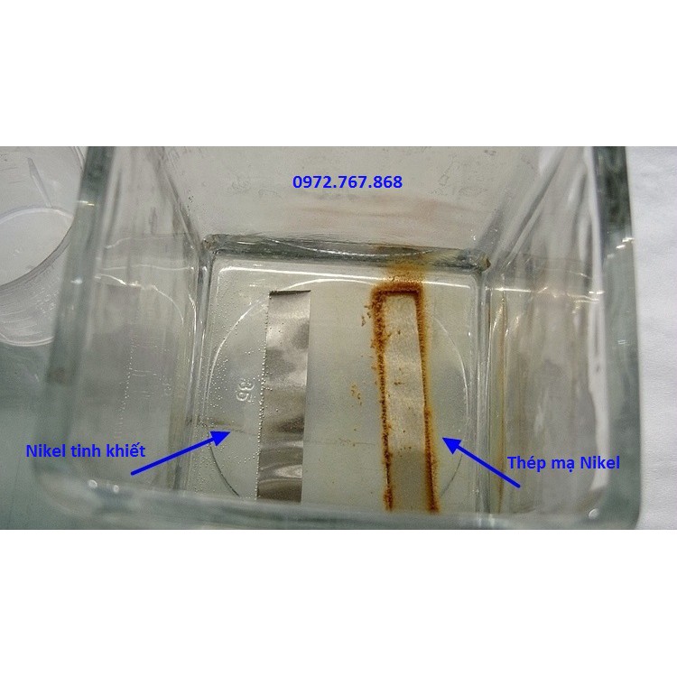 [1 mét] Nikel tinh khiết 99.96% hàn cell  0.15*8mm