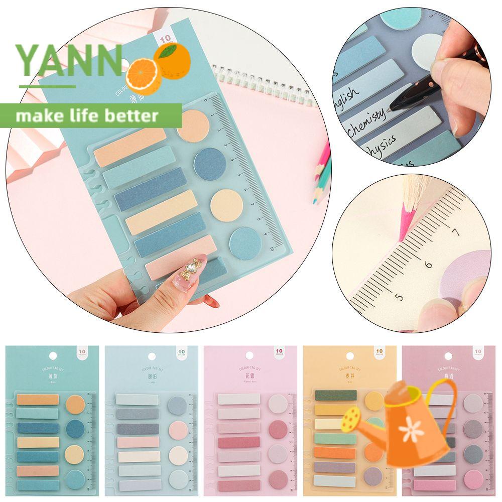 Set 110 Miếng Dán Đánh Dấu Trang Sách Nhiều Màu Thời Trang Diy