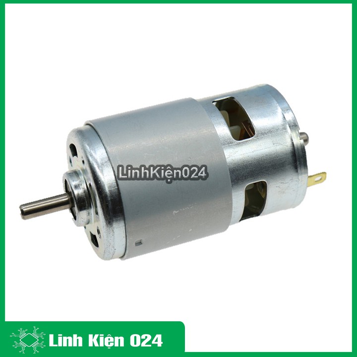 Động Cơ 775 12-24VDC 12000V/P ( Mới 100%- Siêu Khỏe ) không kèm ốc