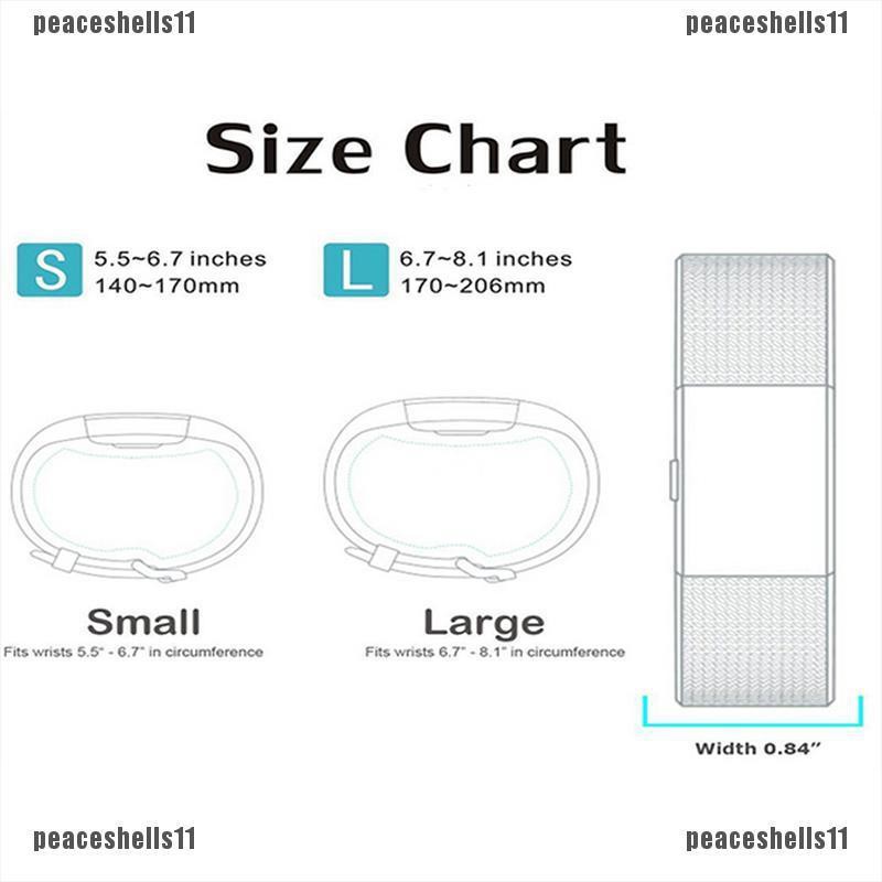 Dây Đeo Thay Thế Có Khóa Kim Loại Cho Đồng Hồ Thông Minh Fitbit Charge 2