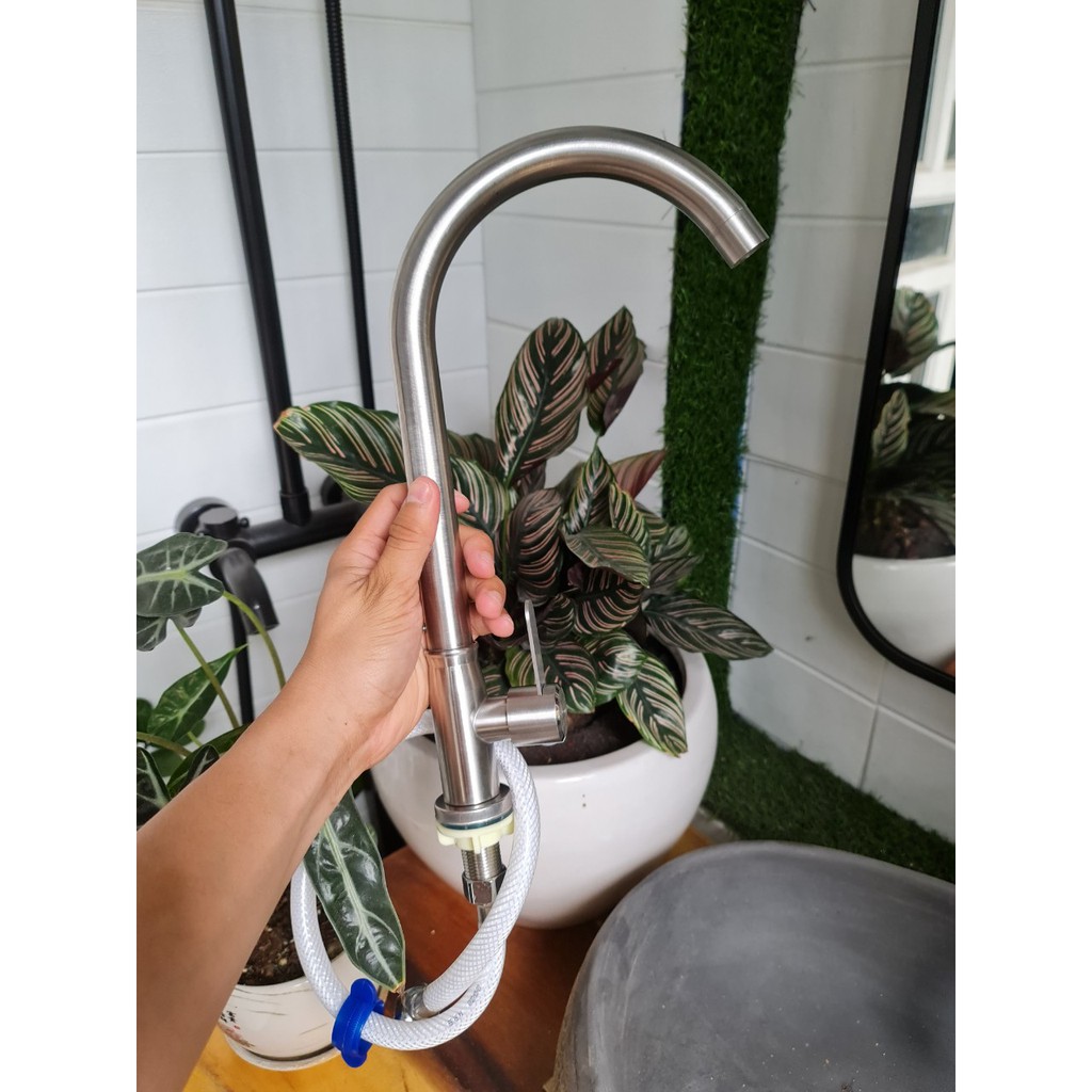 Vòi rửa chén inox 304 lạnh PRIMA