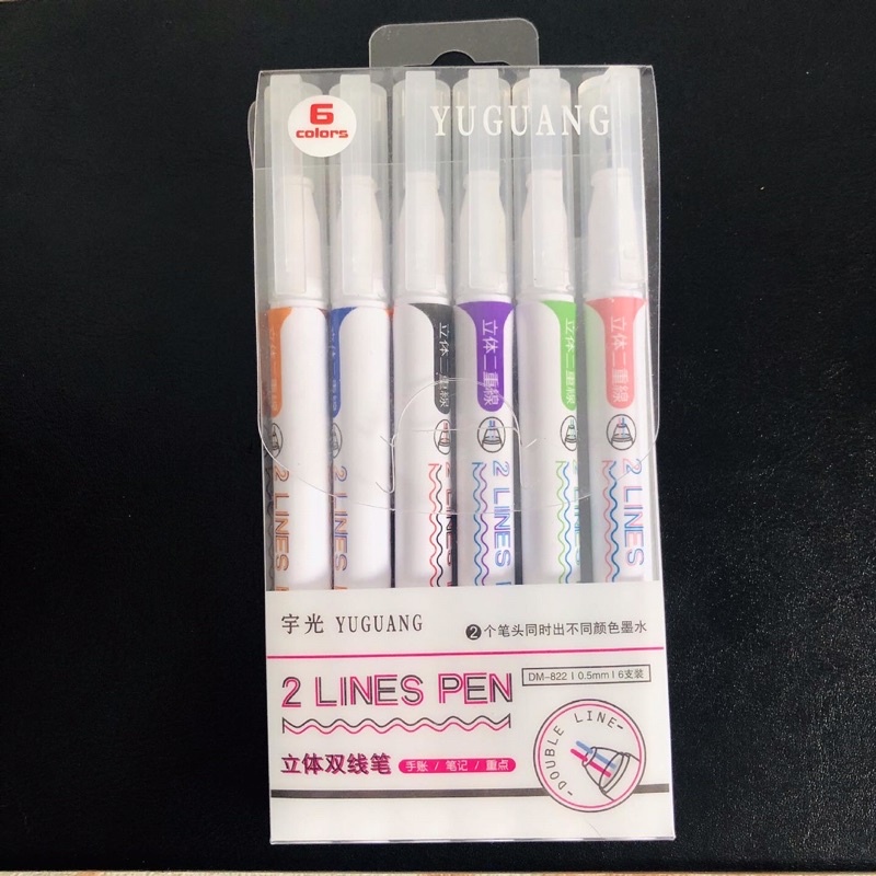 Bút 2 ngòi 2 lines pen