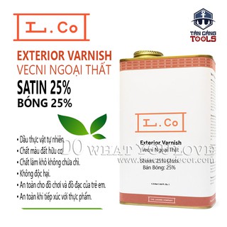 L.Co Vecni Ngoại Thất – Bóng 25% SATIN ( Nhiều Trọng Lượng )