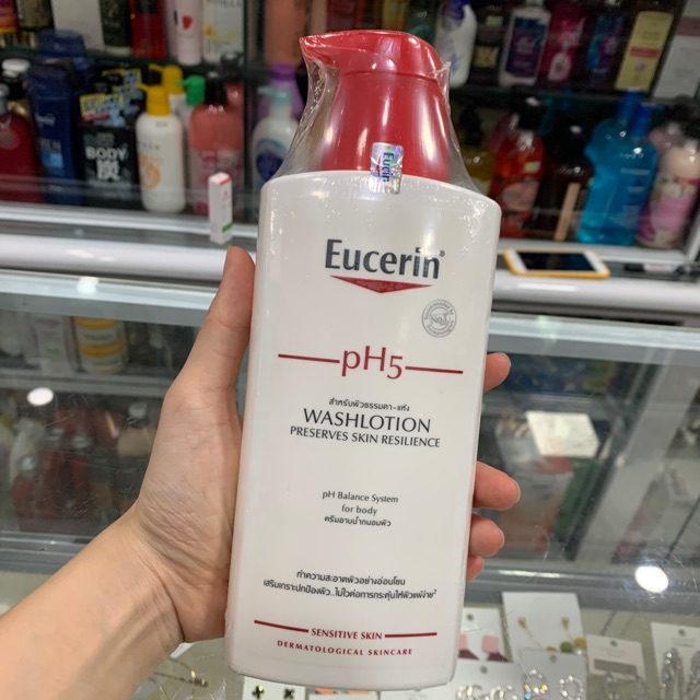 Sữa tắm Eucerin ph5 washlotion 400ml.