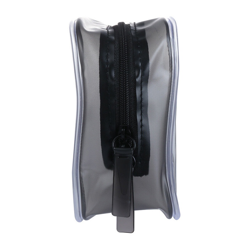 Túi nhựa PVC màu trong suốt chống nước tiện dụng đựng đồ trang điểm có 4 kích thước tùy chọn