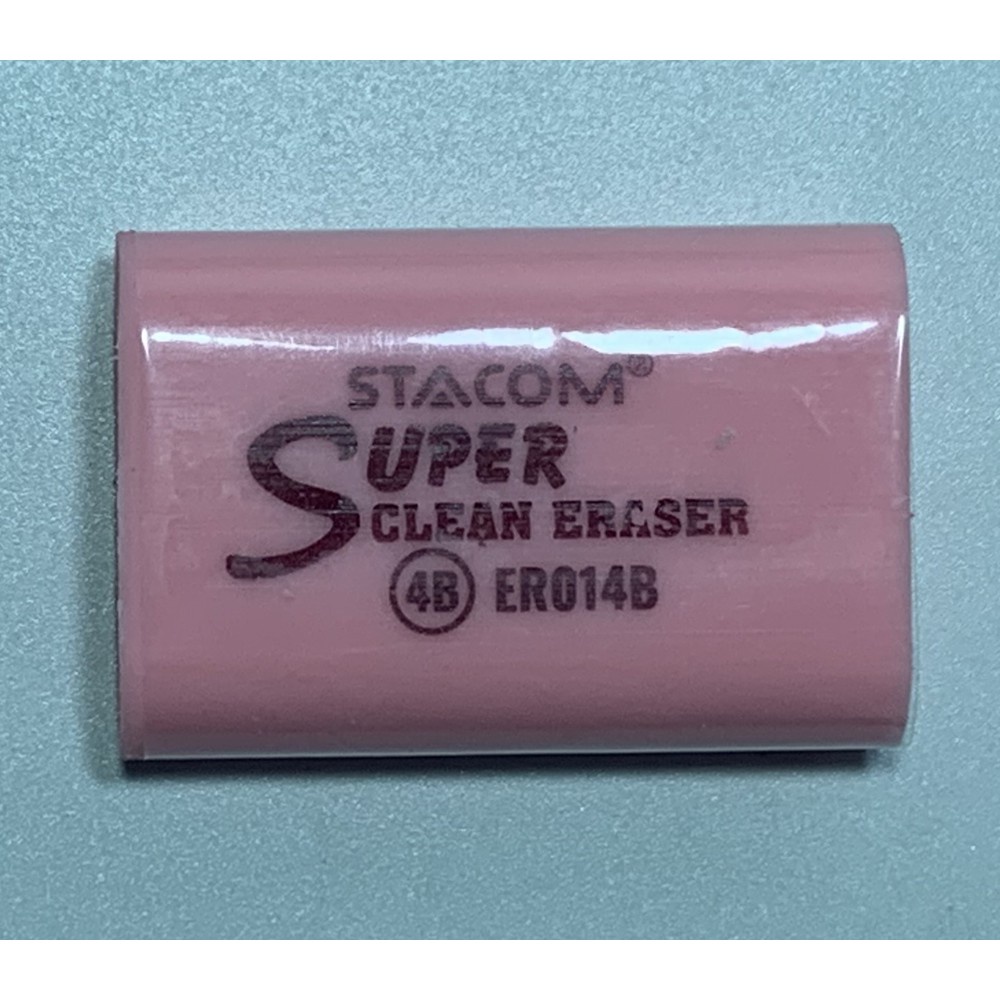 Tẩy bút chì 4B siêu sạch, cục gôm tẩy chì mềm Stacom nhiều màu sắc ER014B tiện lợi cho học sinh