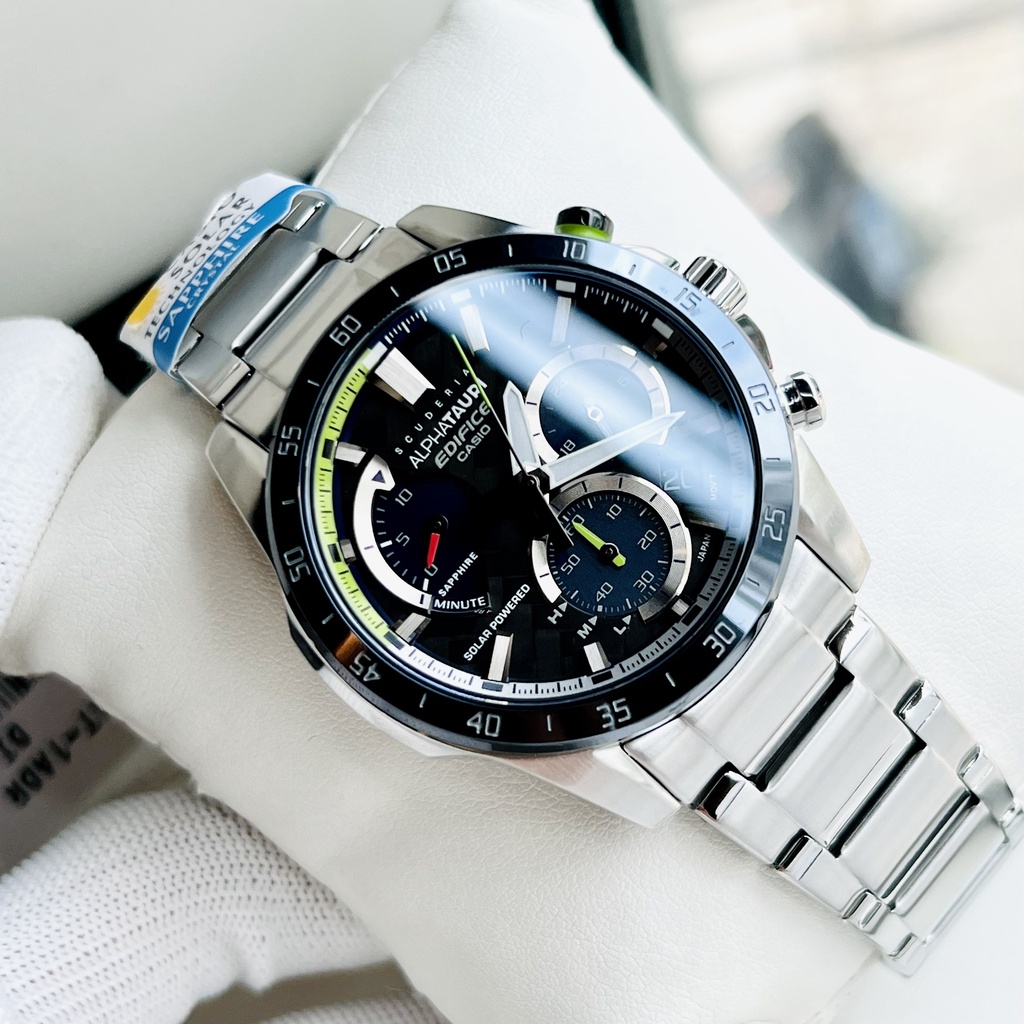Đồng hồ nam Casio Edifice Limited EFS-S580AT-1A Dây thép - Kính Sapphire - Pin năng lượng Bảo hành 5 năm Hyma watch