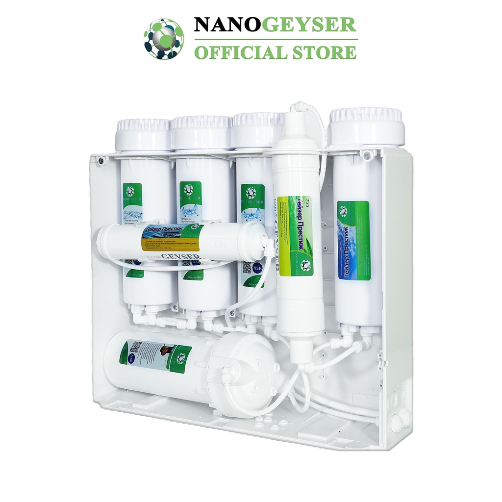 Máy lọc nước Nano Geyser ECO H, Công nghệ lọc trực tiếp Nano, Bảo hành điện tử 5 năm qua app chính hãng