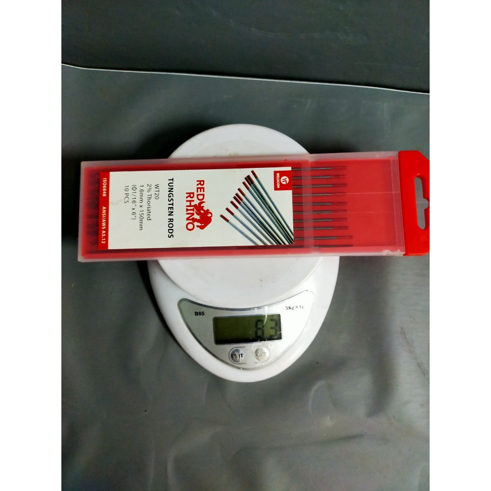 Kim Hàn Tig Sắt Tig Inox 1.6mm&2.4mmx150mm - Combo 2 Cái