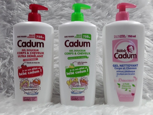 Tắm gội Cadum 2 in 1 cho bé