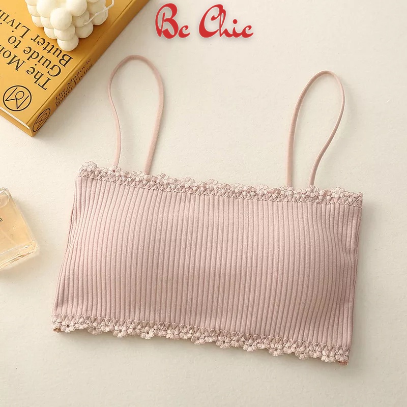 Áo lót áo bra gân tăm chân ren mã B636 bra thể thao,bra tập gym  BC_CHIC LINGERIE