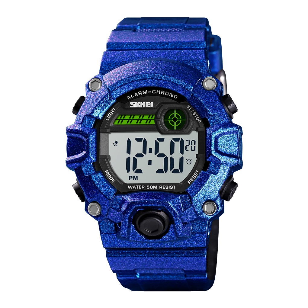 Đồng Hồ Nam Điện Tử Thể Thao Pin Nhật, Kháng Nước SKMEI - 1484GTBU - Hàng Chính Hãng