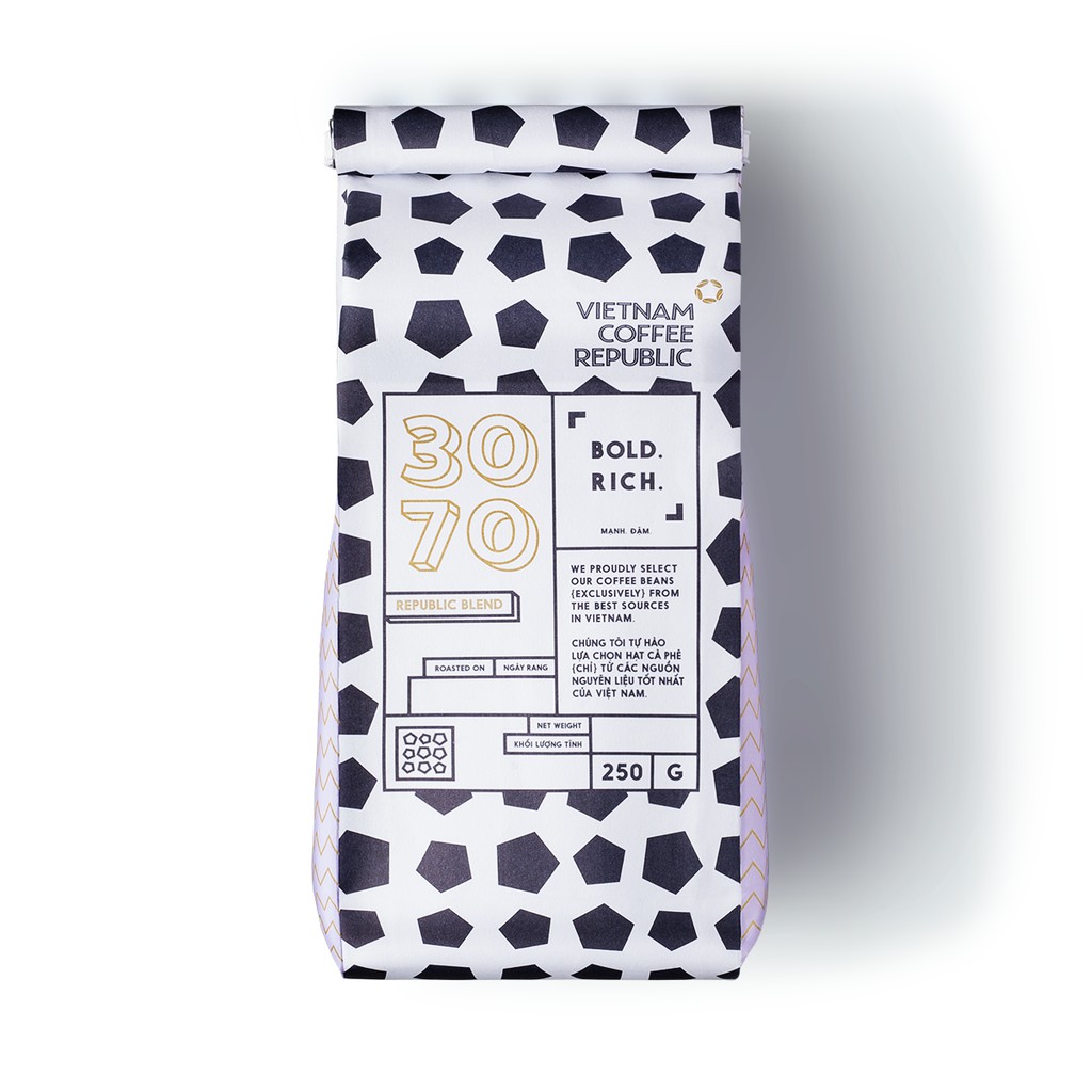 Cà Phê Rang: REPUBLIC BLEND 30/70