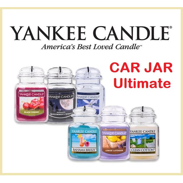 YANKEE CANDLE Nến Yankee JAR làm mát không khí cho xe hơi