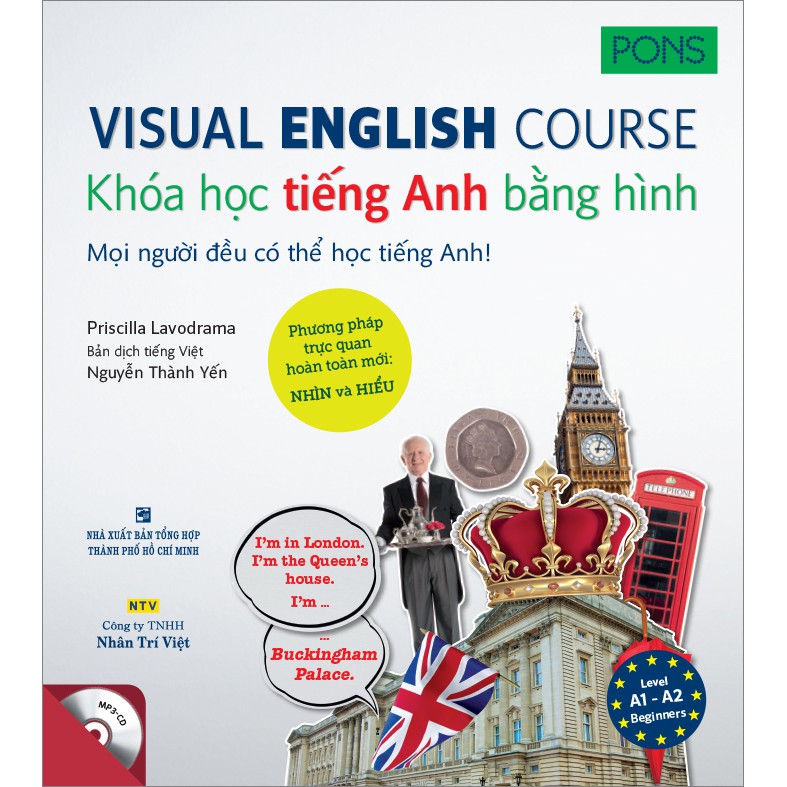 Sách - Visual English Course- Khóa Học Tiếng Anh Bằng Hình (Kèm Đĩa MP3)