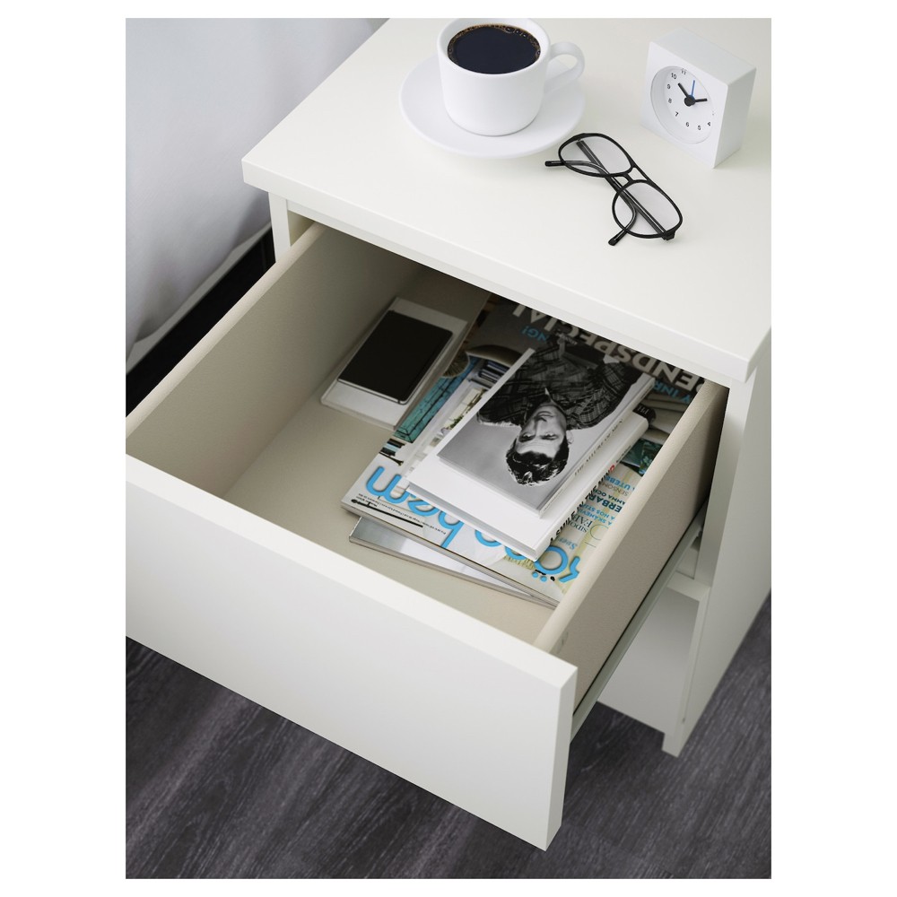 Táp tủ đầu giường MDF MALM kiểu đáng IKEA, nội thất phong cách Bắc Âu hiện đại, 4 màu lựa chọn | BigBuy360 - bigbuy360.vn
