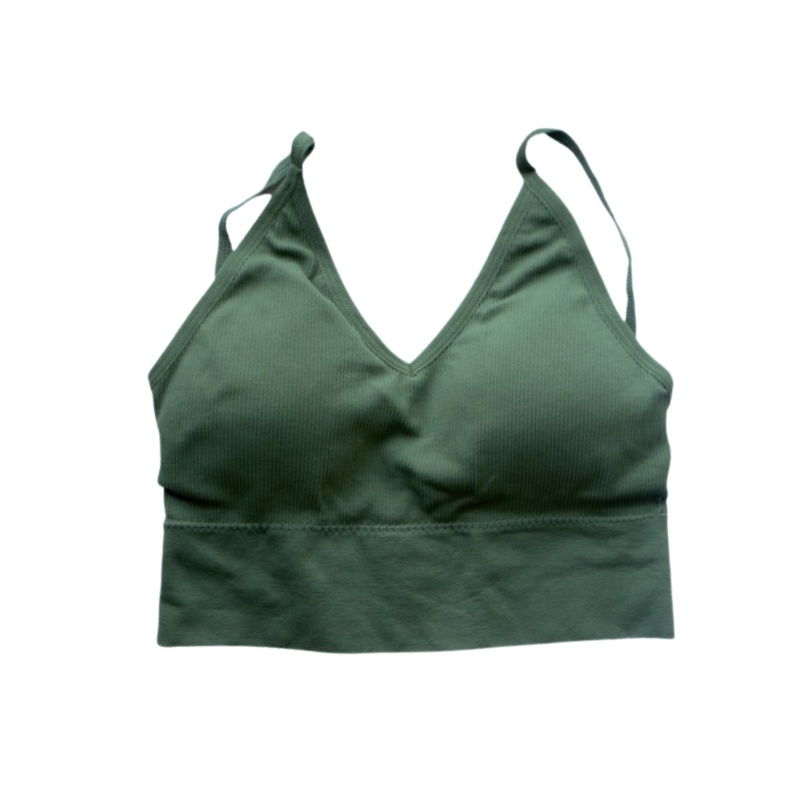 Áo Ngực Cotton Nâng Ngực Khoét Lưng Hai Dây Siêu Sexy KBRA 367