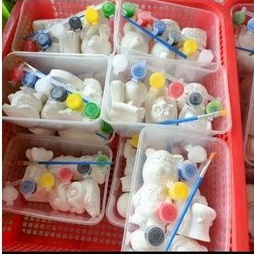 Bộ tô tượng thạch cao cho bé