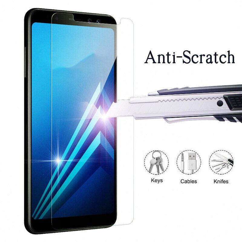 [Ảnh Thật] Kính CL Samsung J6 2018 (J600) - Cường Lực 2.5D Không FULL 9H-0.26mm