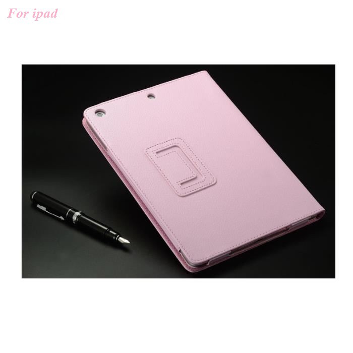 Bao da hai góc xoay dành cho ipad new 2017/ ipad air / ipad air 2/ ipad 234/ ipad mini 123 / ipad mini 4 - màu hồng | BigBuy360 - bigbuy360.vn