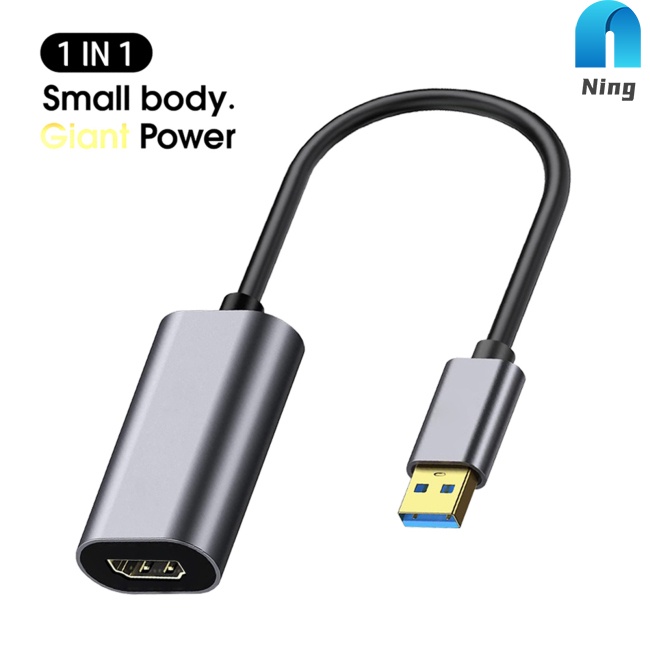 Cáp Chuyển Đổi Usb 3.0 Sang Hdmi 1080p Hd Chuyên Dụng Cho Máy Chiếu