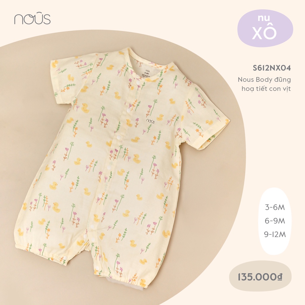 Bộ bodysuit nous có tất ghi nhạt trắng - nous bình dương - nousbipbipstore [FREESHIP] [HỖ TRỢ ĐỔI TRẢ] [CHÍNH HÃNG]