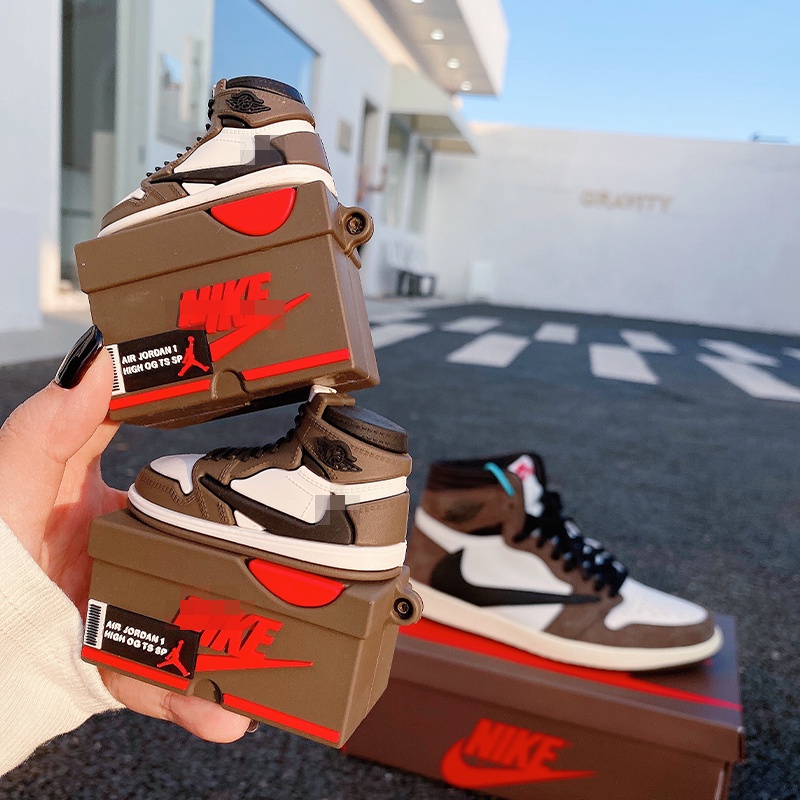 Vỏ Bảo Vệ Hộp Sạc Tai Nghe AirPods3 AirPods3 Họa Tiết Giày Co-Branded 2021 Độc Đáo Dễ Thương Ốp