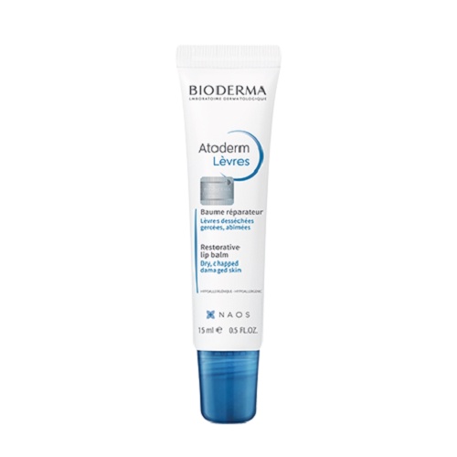 Son Dưỡng Môi Khô, Nứt Nẻ Và Tổn Thương Bioderma Atoderm Lips Baume 15ml