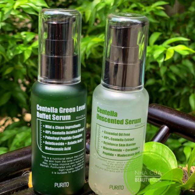 Tinh chất CHỐNG LÃO HÓA, SÁNG DA, NGỪA MỤN #Purito Centella Green Level Buffet Serum | BigBuy360 - bigbuy360.vn