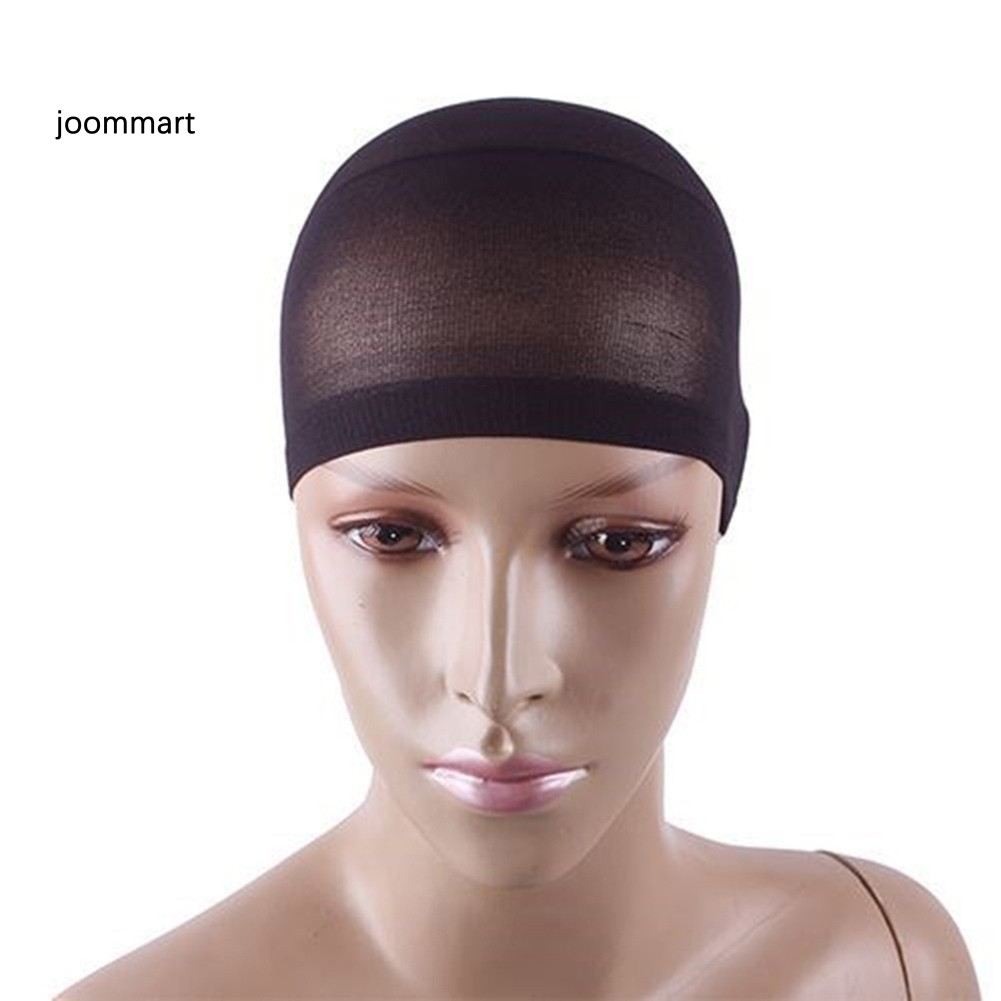 【JOOM】2Pcs Unisex Stretchable Wig Liner Cap Hair Net Elastic Mesh Hairpiece Accessory