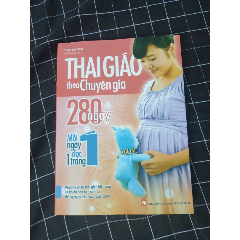 Sách - Thai Giáo Theo Chuyên Gia - 280 Ngày - Mỗi Ngày Đọc Một Trang (Tái Bản 2021)