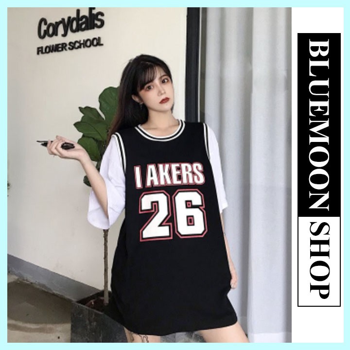 Áo Thun Unisex Form Rộng ⚡FREE SHIP⚡ Áo Phông Kiểu Bóng Rổ FreeSize Cao Cấp