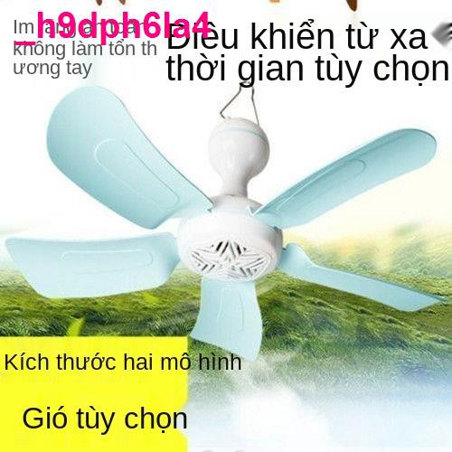 Quạt điệnThương hiệu kim cương quạt trần ký túc xá nhỏ giường cực êm tụ gió