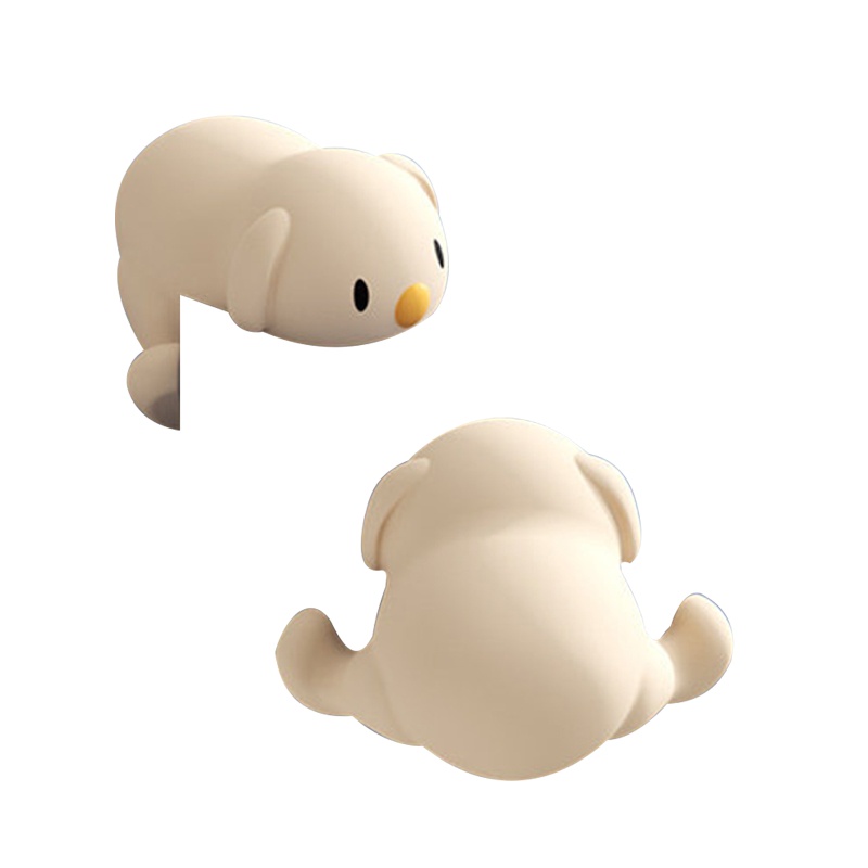 Miếng bọc cạnh bàn hình chú chó hoạt hình bằng silicone an toàn