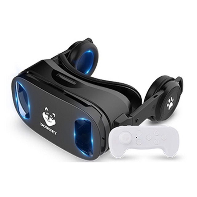 Kính thực tế ảo 3D VR Cao cấp + Tay điều khiển ( Downey UGP - Sói bạc 8 ) (hàng cao cấp Nhà giàu Agiadep.com )