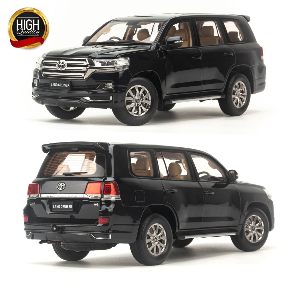 Xe mô hình Toyota Land Cruiser Prado, Camry, Highlander, Supra 1:18