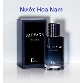 Nước hoa nam Sauvage bản EDT dung tích 100ml lưu hương lâu hương thơm mạnh mẽ cuốn hút