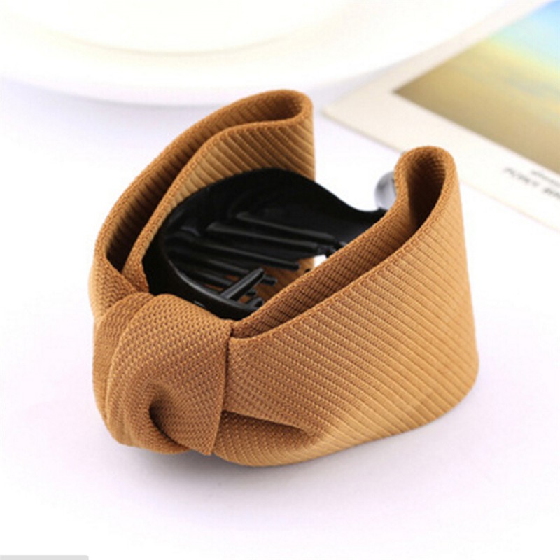 Kẹp Tóc Càng Cua Đính Nơ Lớn Dễ Thương Cho Bạn Gái