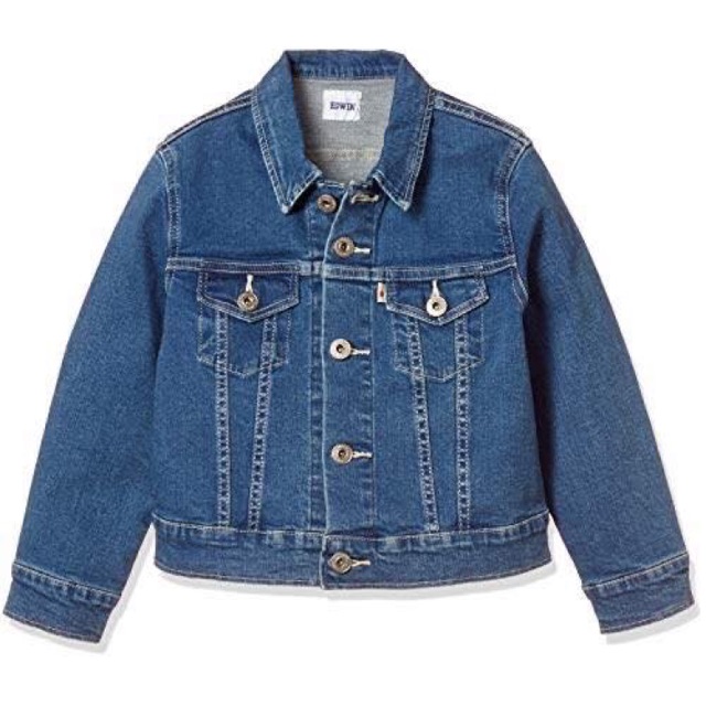 Áo jeans EDWIN dư xịn cho bé trai, bé gái