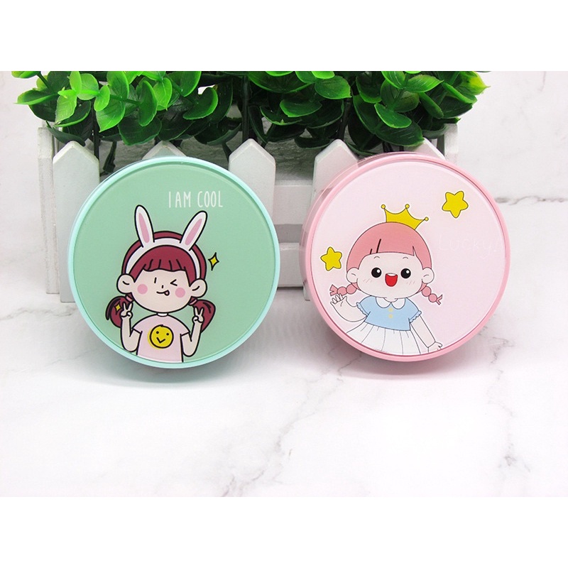 Khay Gương To Cute Nhiều Mẫu - Case Đựng Lens