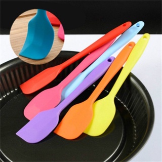 1pc Cream Butter Spatula Scraper Brush Silicone Baking Tool