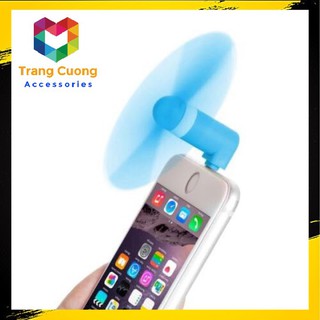 [💦MÙA HÈ MÁT LẠNH💦] Quạt mini chân Lightning cắm IPhone - Cực HOT 🔥🔥🔥