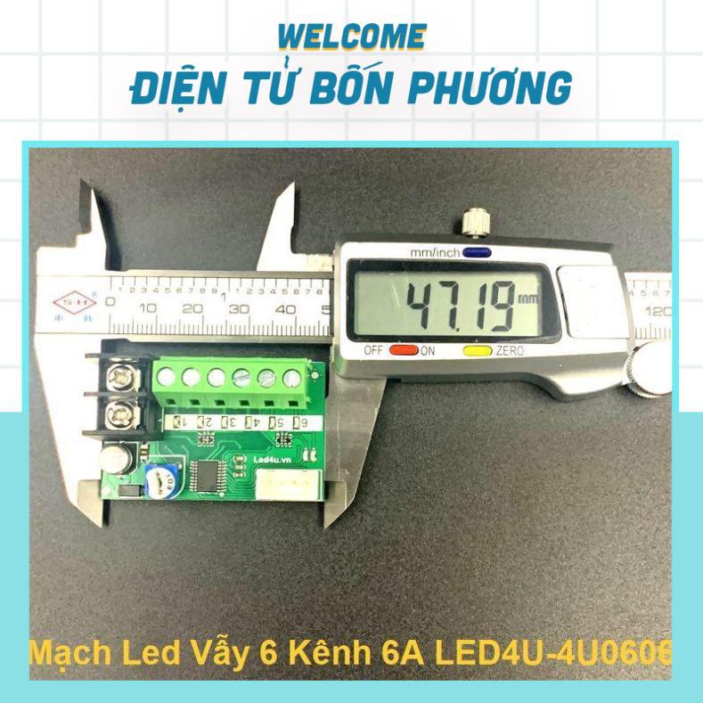 Mạch Led Vẫy 6 Kênh 6A LED4U-4U0606