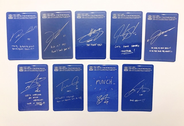 Bộ ảnh UNOFFICIAL album The final round - NCT127